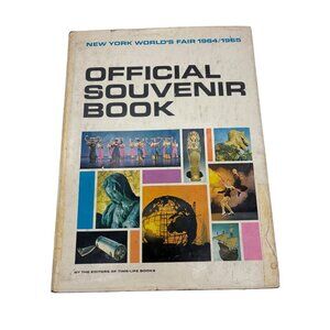 1964-65 New York World’s Fair Official Souvenir Book Time-Life Photos Hardback